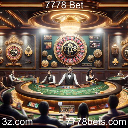 Experiência Imersiva e Interativa: Jogos Ao Vivo no 7778 Bet